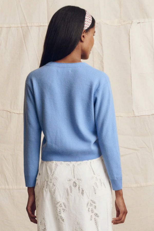 The Great. The Tiny V-Neck Cardigan