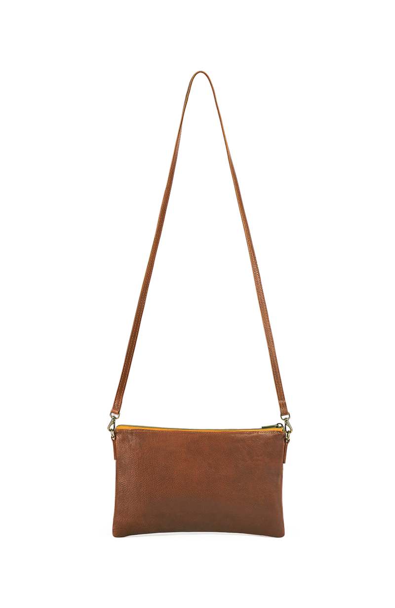 Deux Mains Woven Crossbody Bag
