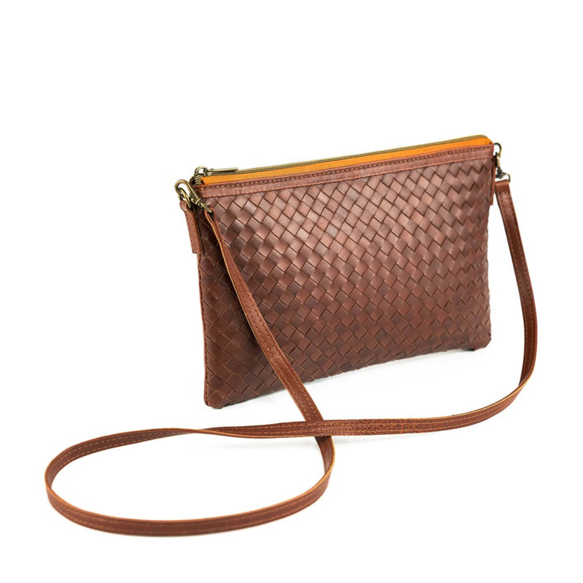 Deux Mains Woven Crossbody Bag - Image 8 of 15