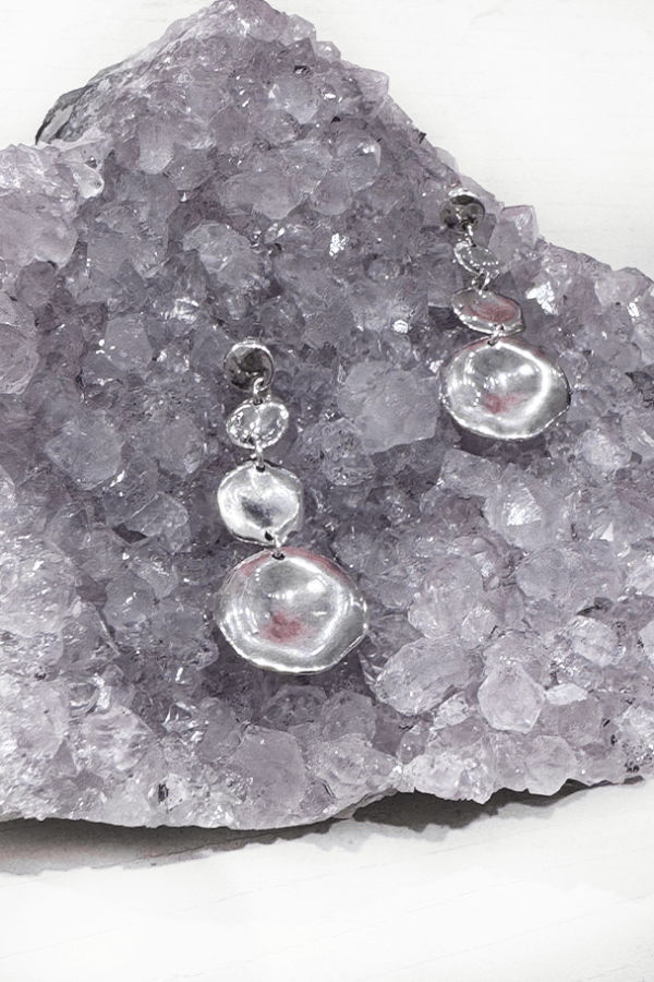 Chan Luu Sterling Silver Drops Earrings