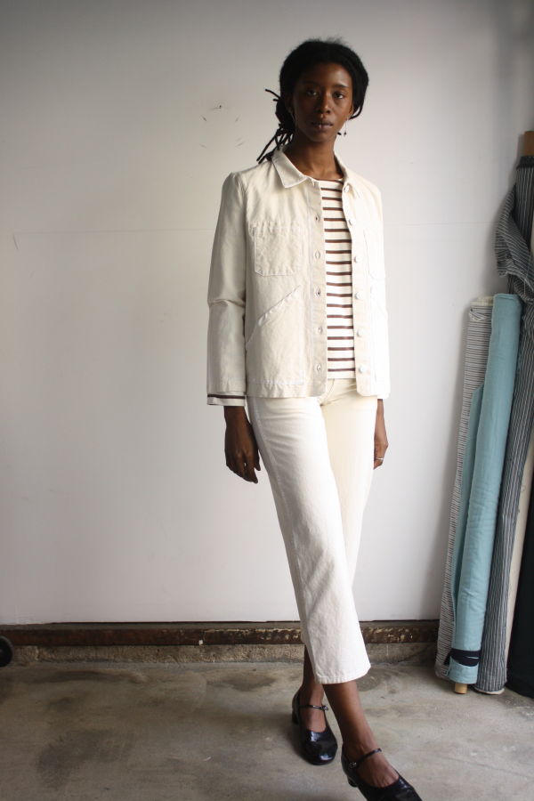 Carleen Relaxed Jeans - Primed Canvas