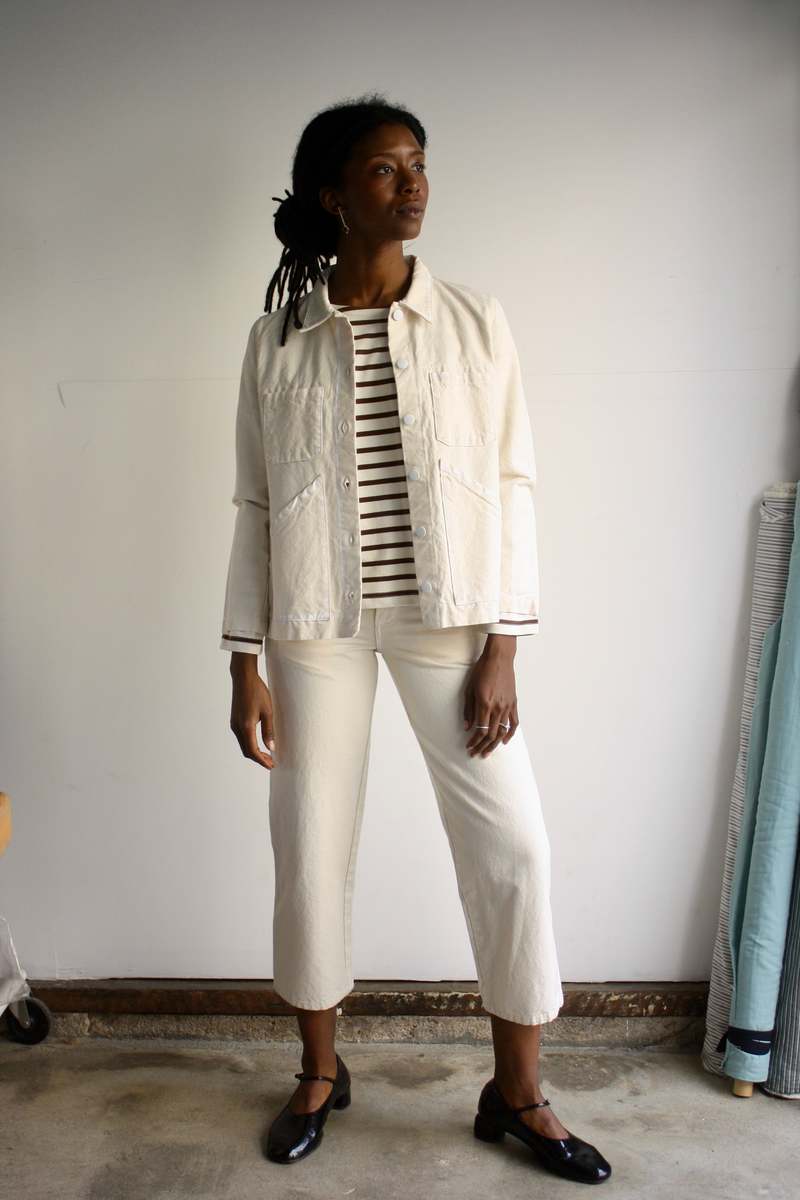 Carleen Relaxed Jeans - Primed Canvas