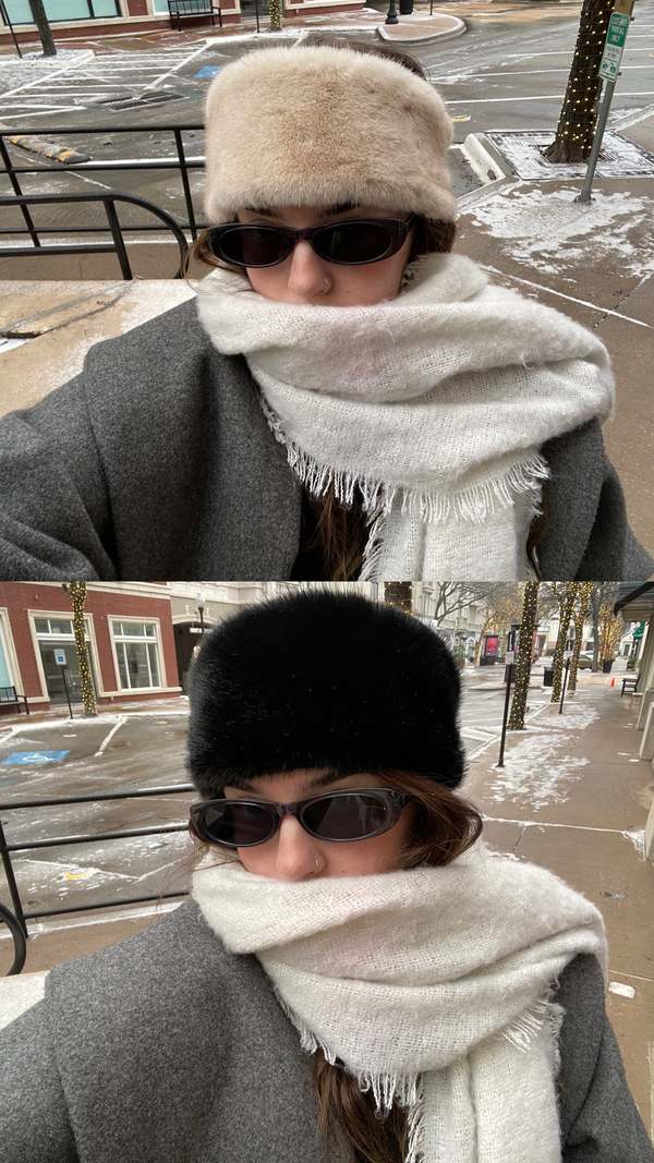 The NKC Store Faux Fur Headband