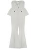 Self-Portrait Sleeveless Jumpsuit - White - Thumbnail 1