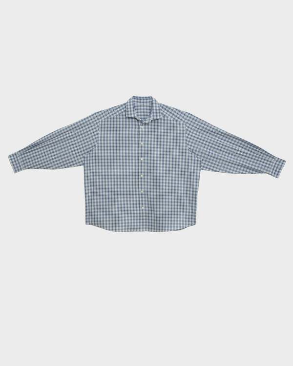 Baserange Claude Shirt - Blue Check