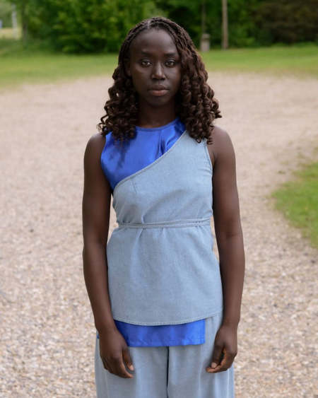 Baserange Crewneck Long Sleeve T-Shirt - Sea Purple | Garmentory