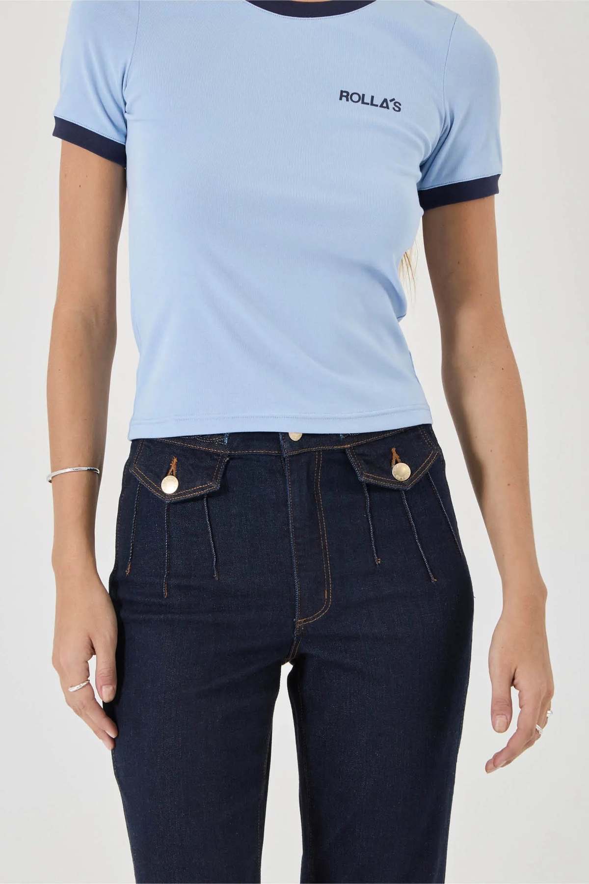 Rollas Eastcoast Flare Jeans - Madame Braid - Image 2 of 5