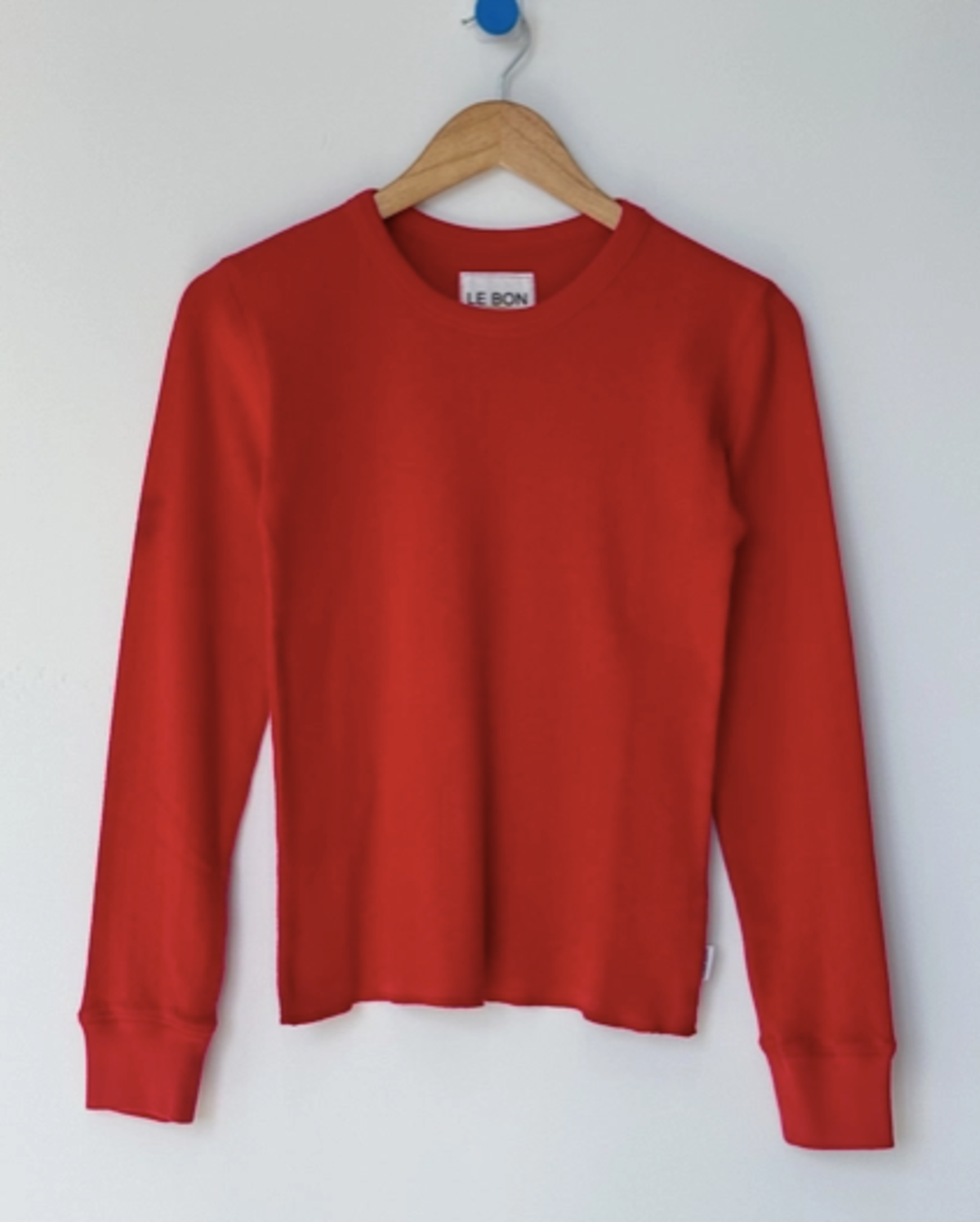 KIDS Le Bon Shoppe Pointelle Fundamental Tee - Image 1 of 2