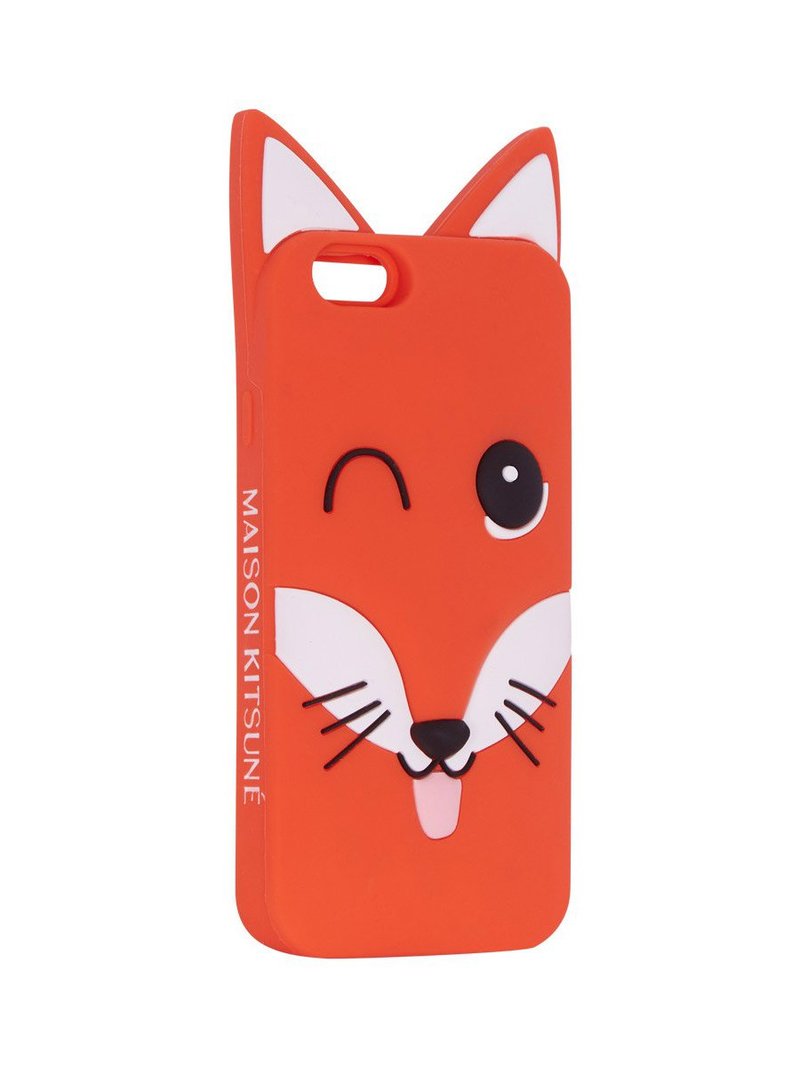 値下げ！Maison Kitsuné Autumn Red Case Maison Kitsune 3D Fox Phone Case | Garmentory