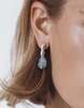 Cled Flow Drop Hoop Earrings - Thumbnail 2