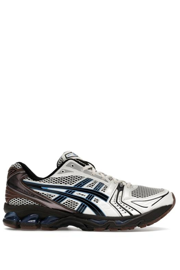 ASICS 1203A740 104 Sneakers - Cream/Blue Coast