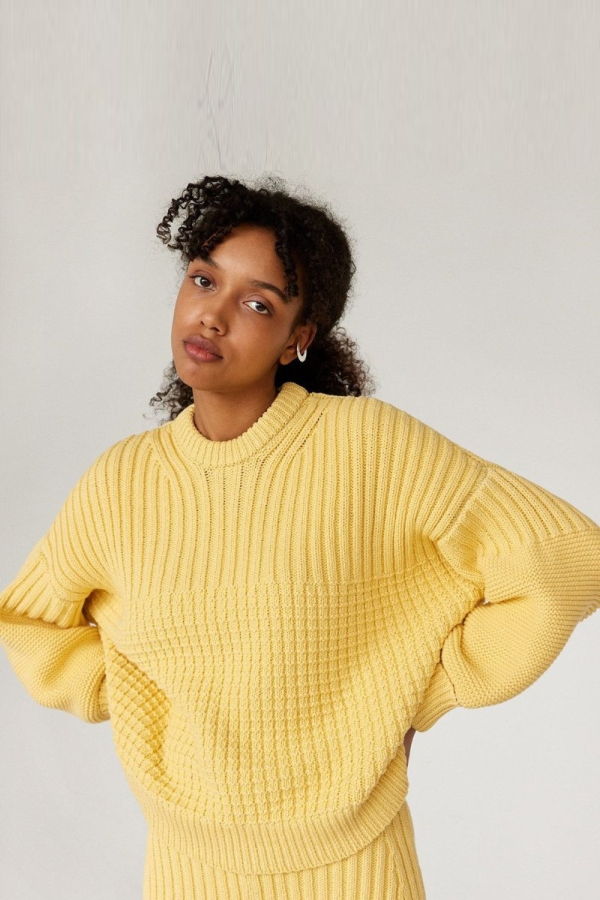 The Knotty Ones Delčia Sweater - Lemon