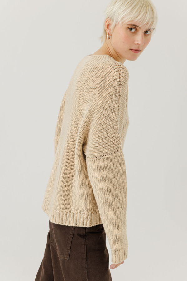 The Knotty Ones Laumės Sweater - Beige