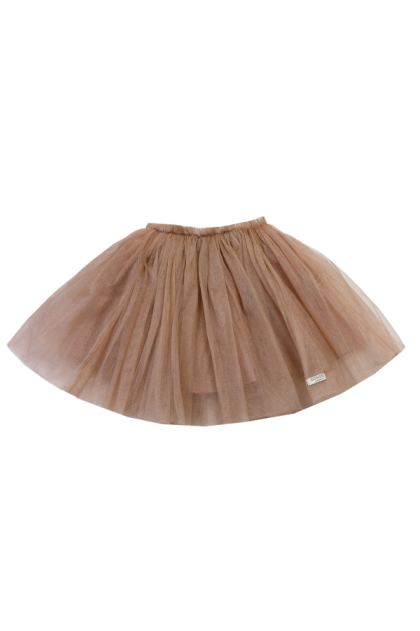 KIDS Donsje Pien Skirt - Rose Mocha Metallic