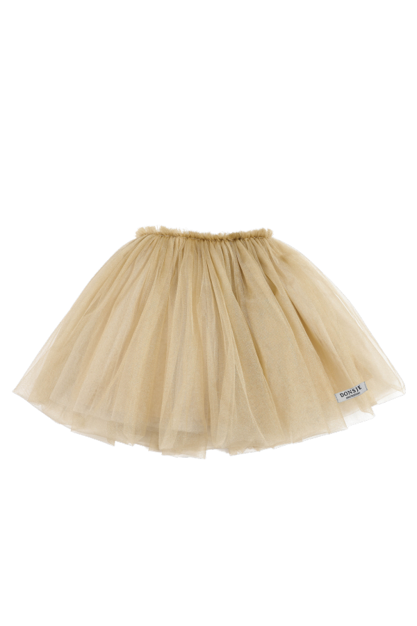 KIDS Donsje Pien Skirt - Vintage Khaki Metallic