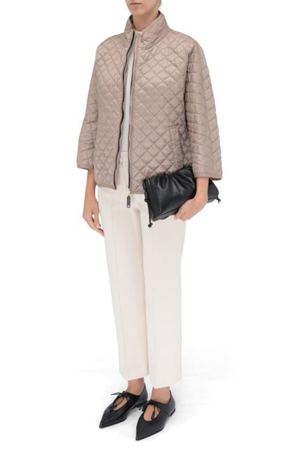 MAX MARA Long Puffer Jacket - Turtledove