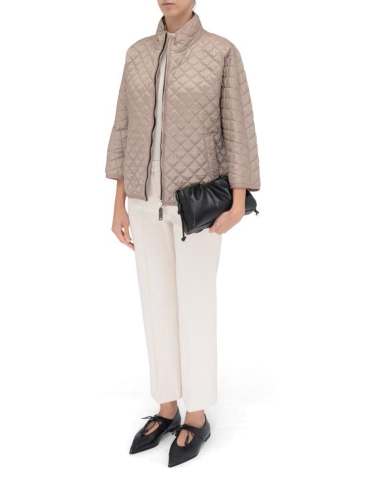 MAX MARA Long Puffer Jacket - Turtledove - Image 2 of 4