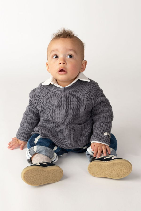 Stella Sweater | Stone Grey