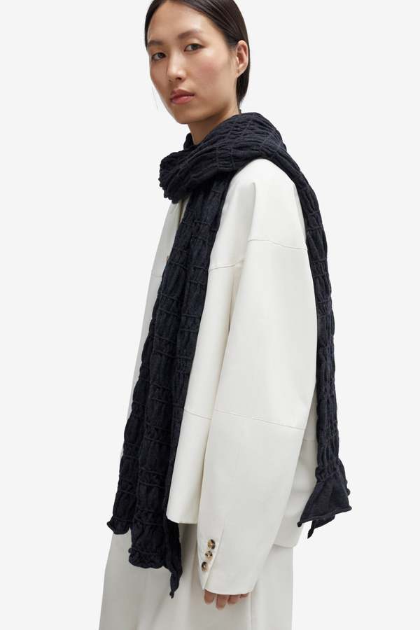 Cordera Merino Wool Gathered Wrap