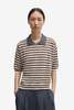 Cordera Organic Cotton Striped Polo - Grey - Thumbnail 2
