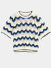 Indi & Cold Zig Zag Crochet Sweater - Thumbnail 2