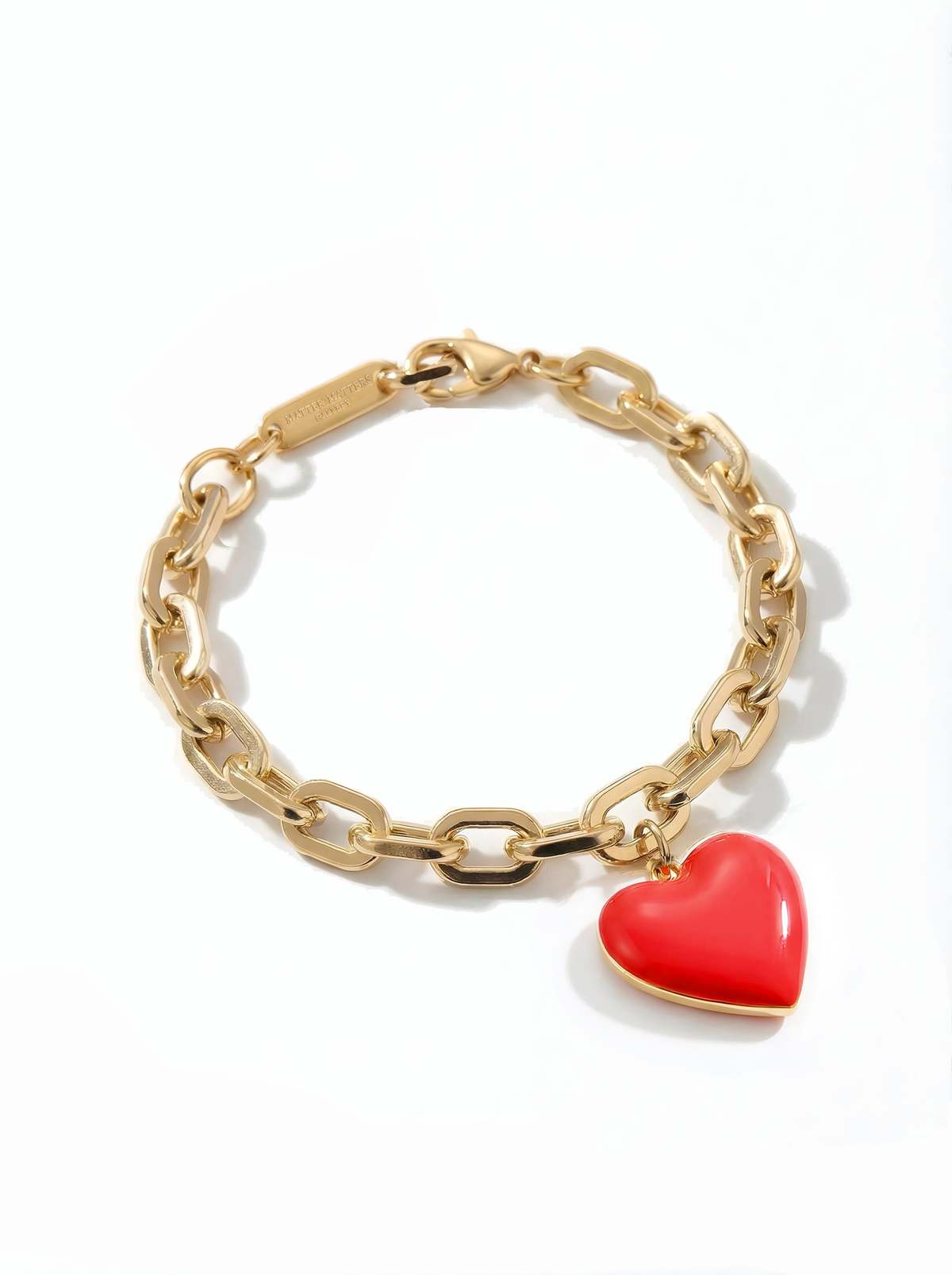 MATTER MATTERS Follow Your Heart Bold Chain Bracelet - Image 1 of 6