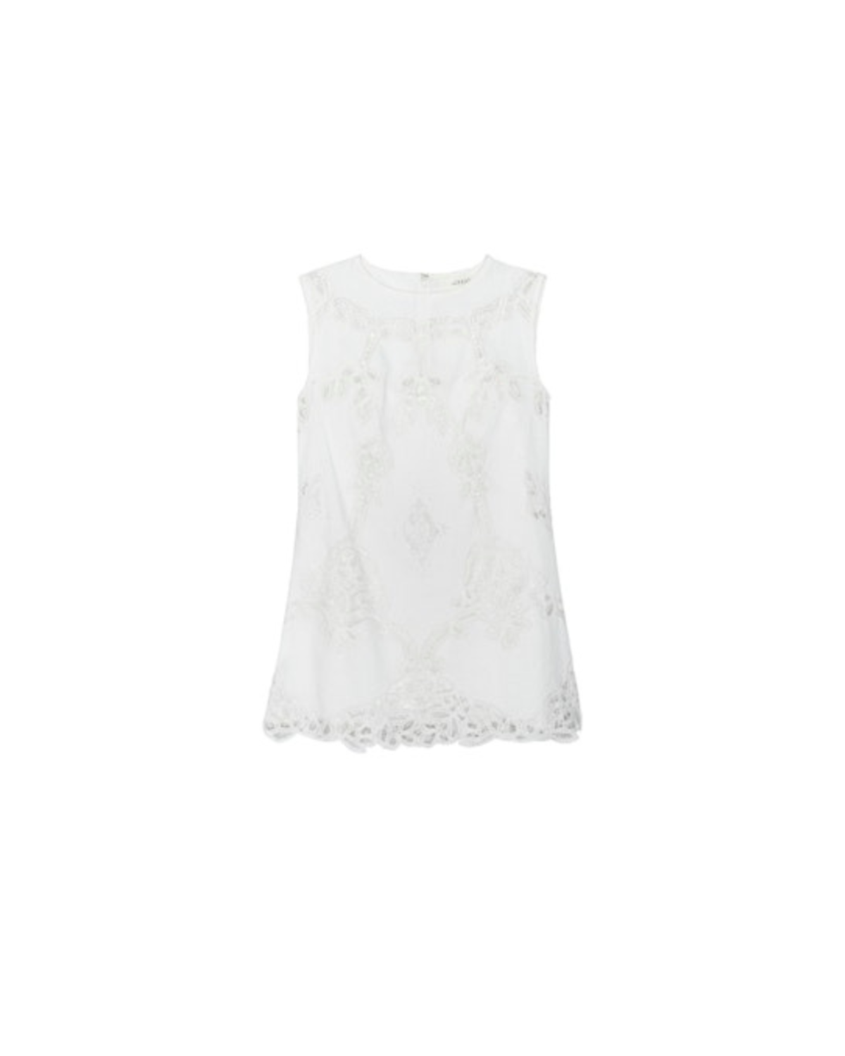 The Great. Picnic Shift Dress - Cream - Image 1 of 5