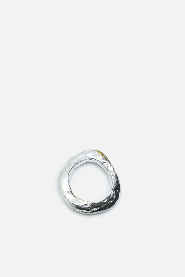 HOMME PLISSE ISSEY MIYAKE Cavern Ring - Riverside Gray