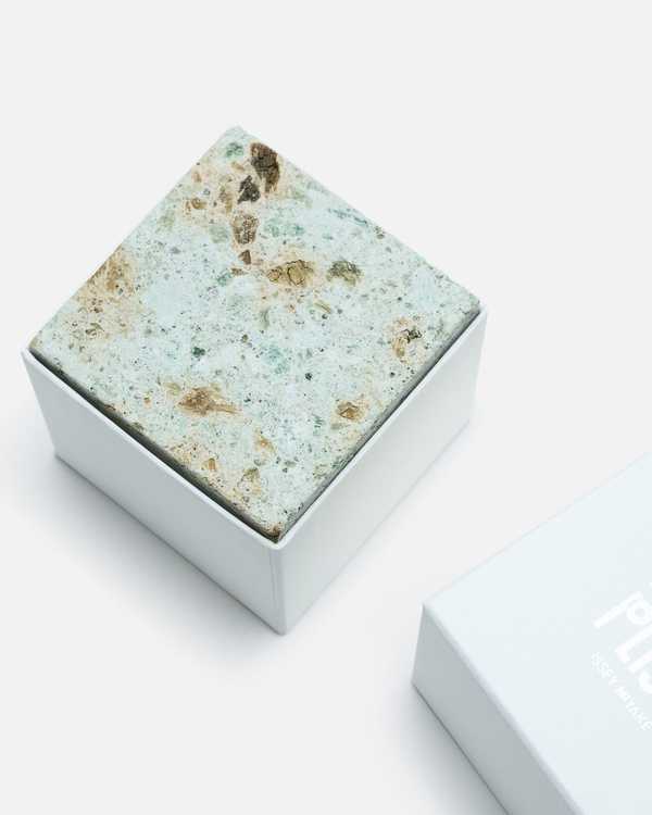 HOMME PLISSE ISSEY MIYAKE Double Cavern Ring