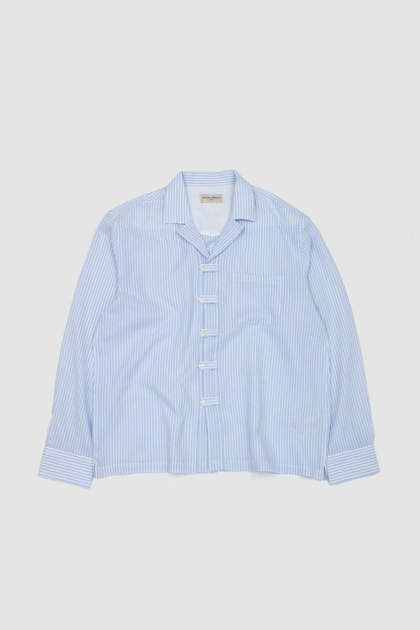 Officine Generale Lony Striped Shirt