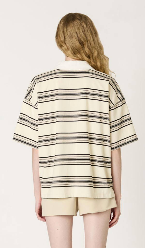 NIA Oat Stripe Ronda Top
