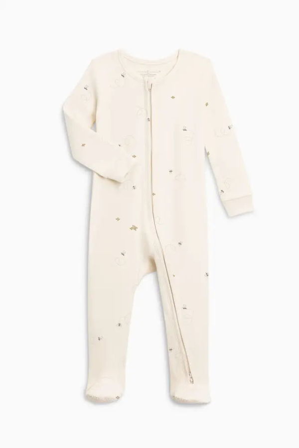 KIDS colored organics Peyton Zipper Sleeper
