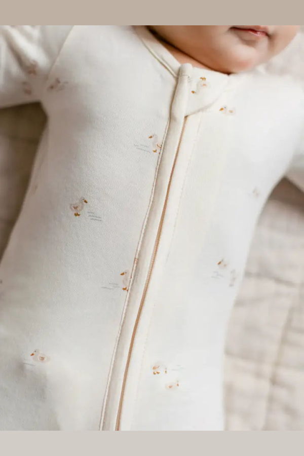 KIDS colored organics Peyton Zipper Sleeper