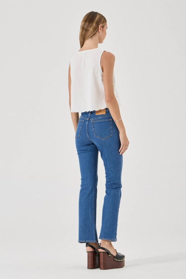 Rollas Downtown Flare Jeans - Canyon Stone