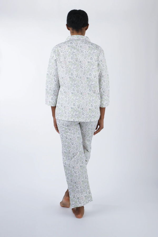Lenora Classic Cotton Pajamas - Emmie Floral