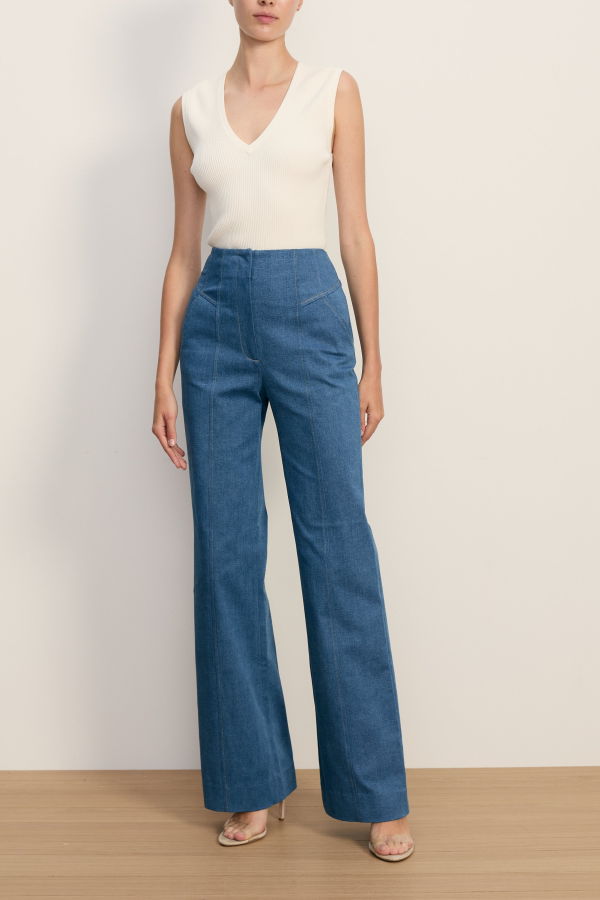 Veronica Beard Frenkle Pant - Cosmo