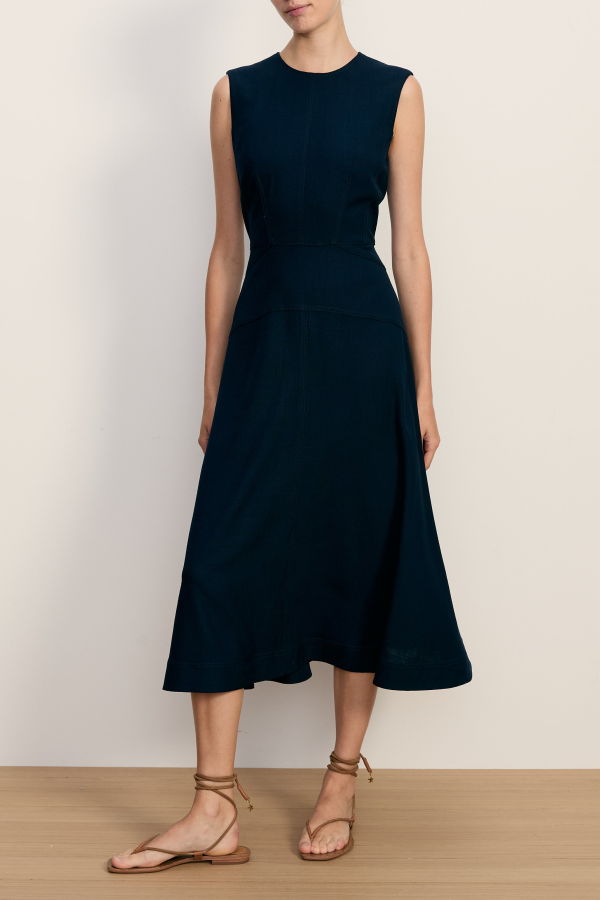 Veronica Beard Karrigan Dress - Navy