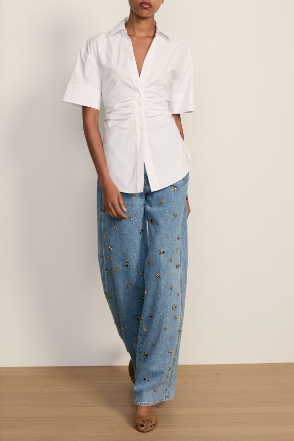 Veronica Beard Devra Top - White