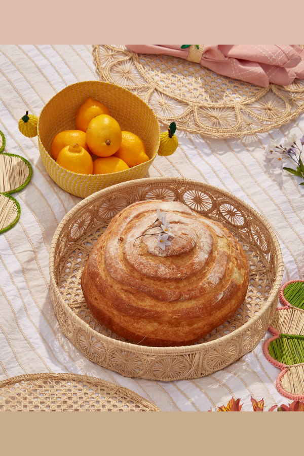 Coro Cora Circles Tray - Natural