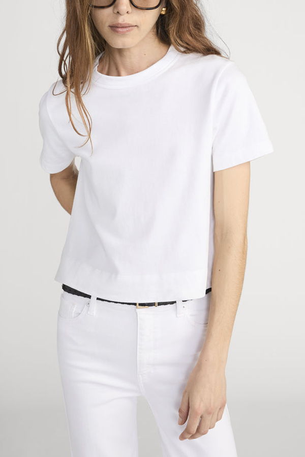 FRAME Denim The Boxy Tee Top