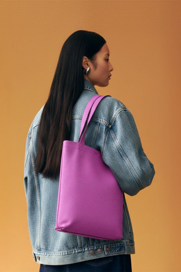 Tusk Ascot Zoya Simple Tote - Magenta