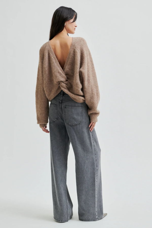 Second Female Flare Knit Sweater