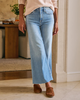 Frank & Eileen Galway Wide-Leg Jeans - 1971 Faded Blue - Thumbnail 3