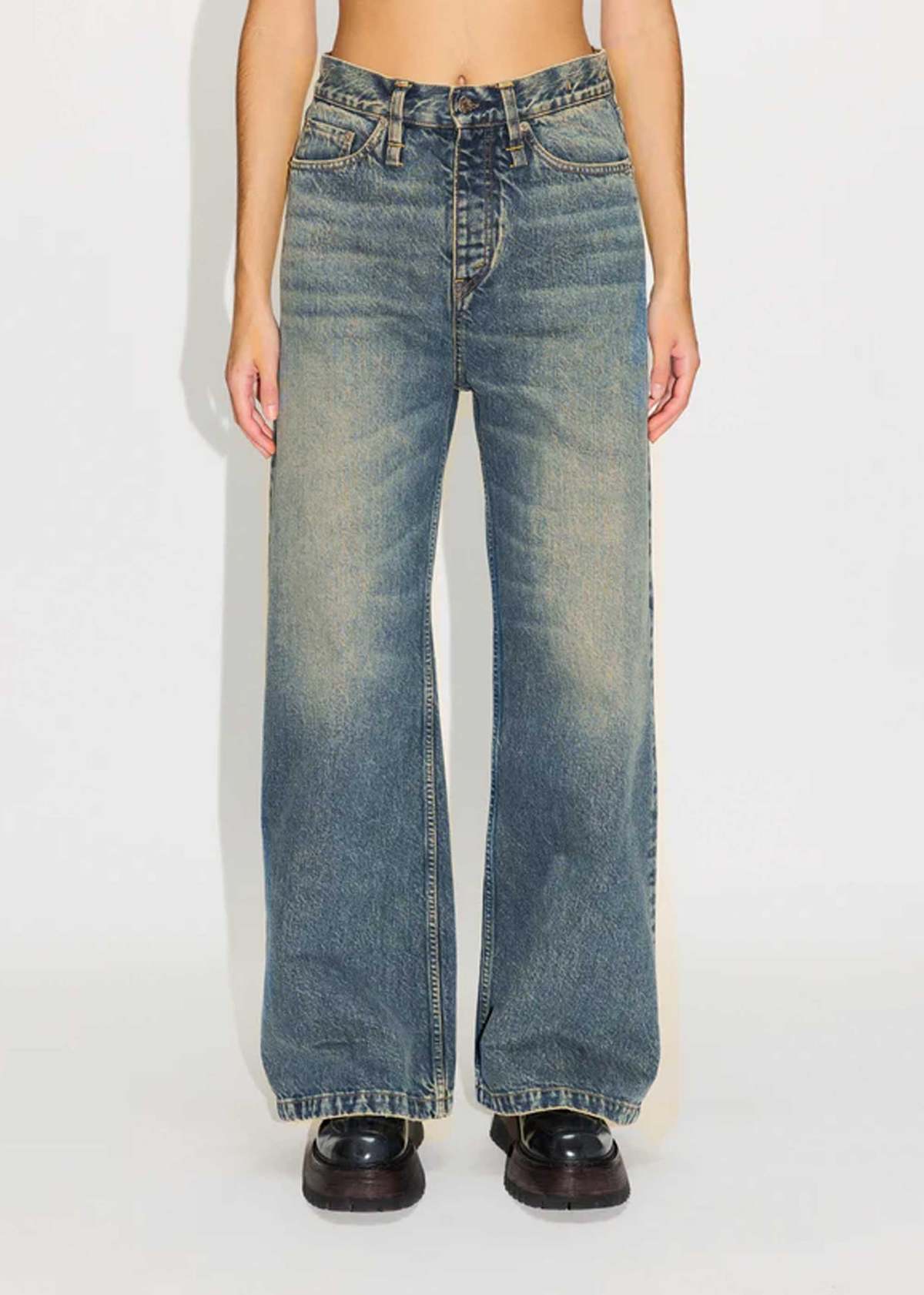 HOPE Flared Jeans - Dirty Blue - Image 2 of 6