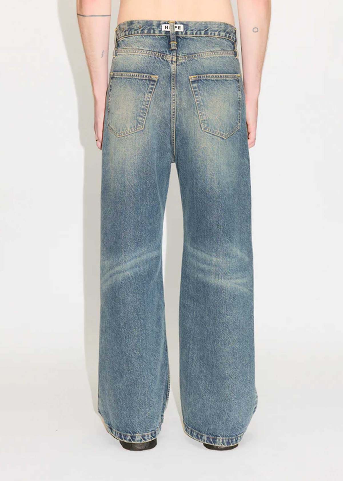HOPE Flared Jeans - Dirty Blue - Image 6 of 6