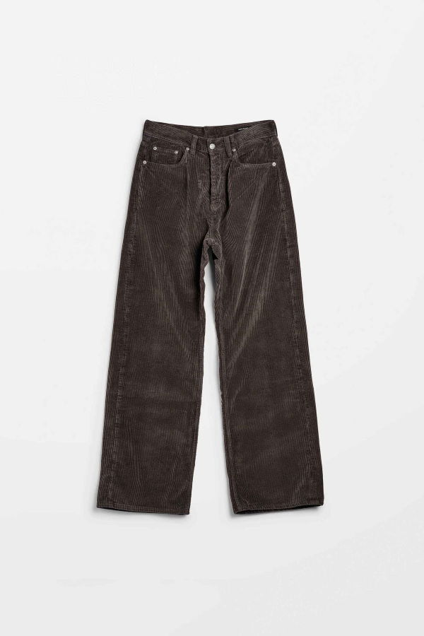 HOPE Corduroy Wide-Leg Jeans - Vintage Brown