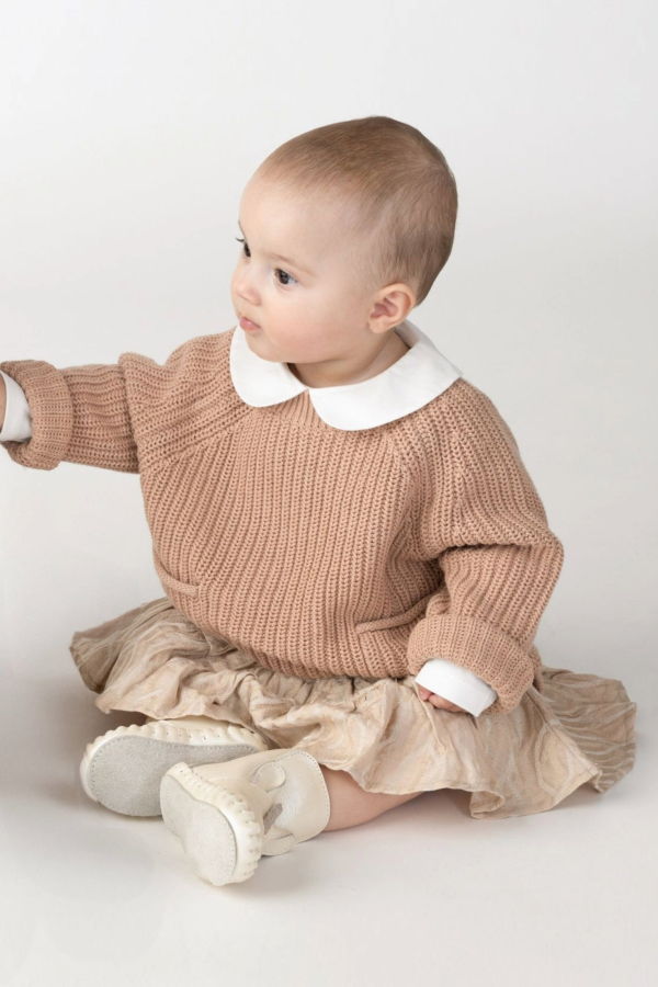 KIDS Donsje Stella Sweater - Rose Mocha