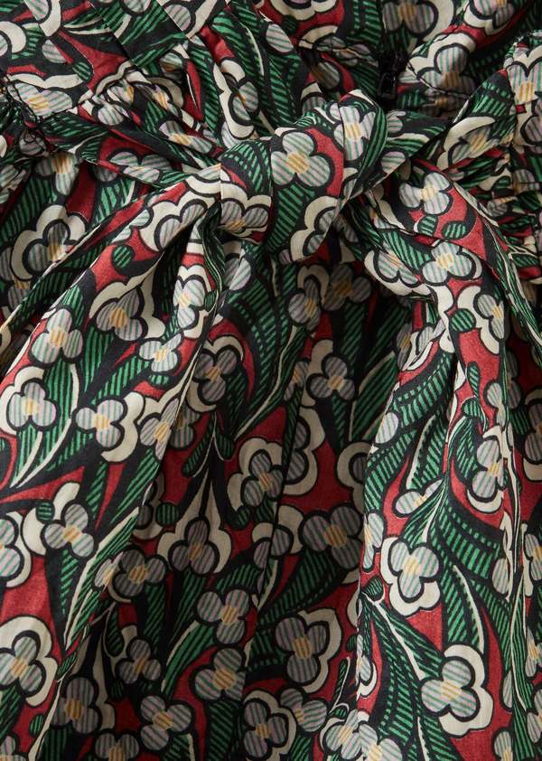 KIDS Caramel Abelia Girl's Cotton Liberty Laith Print Dress