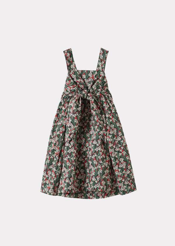 CARAMEL 未使用ABELIA DRESS 10y KIDS Caramel Abelia Girl's Cotton Liberty Laith Print Dress