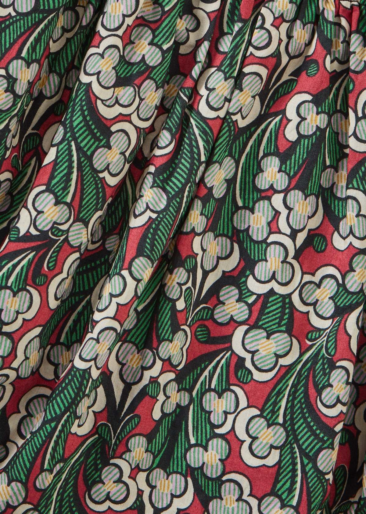 KIDS Caramel Camilla Cotton Camisole Top - Liberty Laith Print - Image 3 of 4